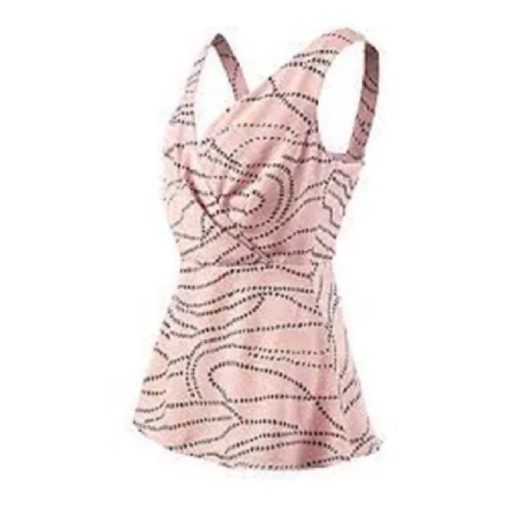 CAbi Sophia Cami Blush Pink V-Neck Sleeveless Blouse Tank Women’s Sz 8 #273 NEW
